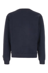 Navy blue cotton sweatshirt -  | Wise