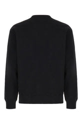 Black cotton sweatshirt -  | Wise