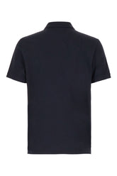 Navy blue piquet polo shirt -  | Wise