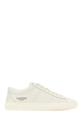 Chalk leather sneakers -  | Wise