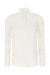 Ivory silk blouse -  | Wise