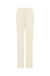 Ivory viscose blend pant -  | Wise