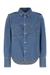 Denim blend shirt -  | Wise