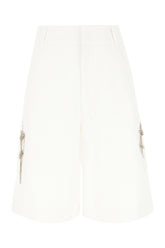 Shorts in cotone bianco -  | Wise