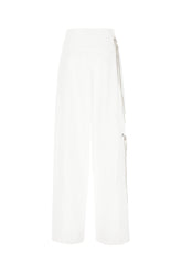 Pantalone in cotone bianco -  | Wise