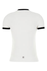 T-shirt in cotone stretch bianco -  | Wise