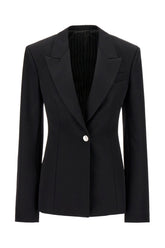 Black wool blazer -  | Wise