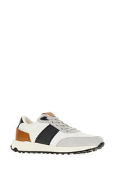 Multicolor leather and mesh sneakers -  | Wise