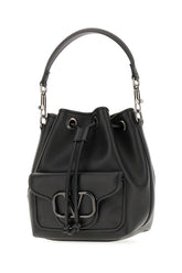 Black leather Locò bucket bag -  | Wise