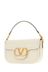 Ivory leather Alltime handbag -  | Wise