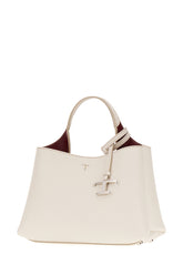 Ivory leather handbag -  | Wise