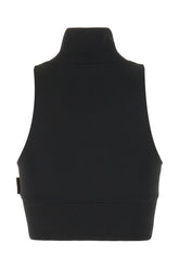 Top in poliestere nero -  | Wise