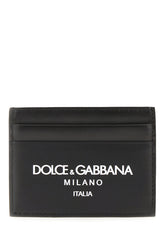 Portacarte in pelle nera -  | Wise