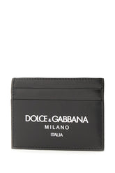 Portacarte in pelle nera -  | Wise