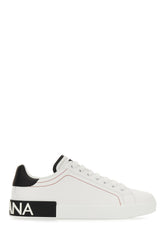 White nappa leather Portofino sneakers -  | Wise