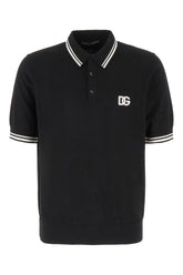 Black piquet polo shirt -  | Wise