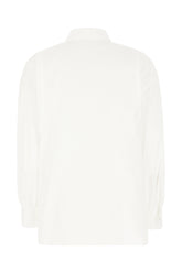 White poplin oversize shirt -  | Wise