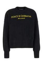 Maglione oversize in cashmere nero -  | Wise