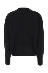 Maglione oversize in cashmere nero -  | Wise