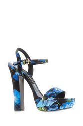 Printed fabric sandals -  | Wise