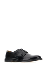 Black leather Horse lace-up shoes -  | Wise