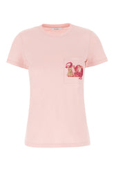 T-shirt Elmo in cotone rosa -  | Wise