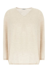 Maglione in cashmere sabbia -  | Wise