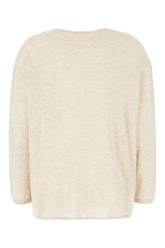 Sand cashmere sweater -  | Wise