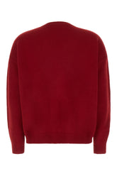 Maglione in misto lana rosso tiziano -  | Wise