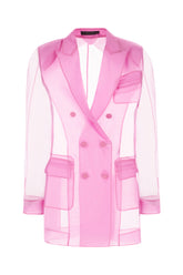 Giacca in seta fucsia -  | Wise