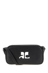 Black leather Redition Baguette shoulder bag -  | Wise