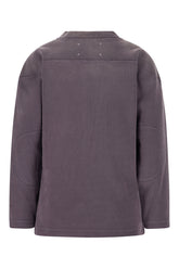 Plum cotton sweatshirt -  | Wise