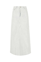 Gonna in denim bianco -  | Wise