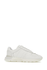 White leather 50-50 sneakers -  | Wise