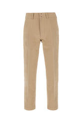 Beige cotton pants -  | Wise