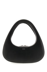 Black leather Baguette Swipe handbag -  | Wise