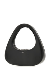 Black leather Baguette Swipe handbag -  | Wise