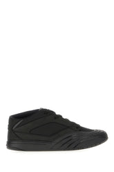 Black nylon and nabuk Skate sneakers -  | Wise