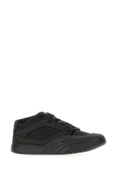 Black nylon and nabuk Skate sneakers -  | Wise