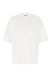 White cotton oversize t-shirt -  | Wise