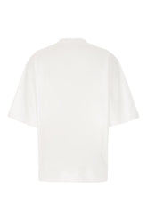 T-shirt oversize in cotone bianco -  | Wise