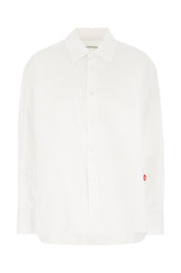 White poplin oversize shirt -  | Wise