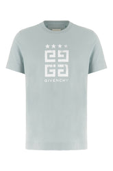 Pastel light blue cotton t-shirt -  | Wise