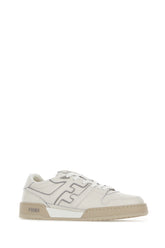 Two-tone leather Match sneakers -  | Wise