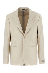 Sand wool blazer -  | Wise