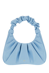 Light blue synthetic leather Gabbi handbag -  | Wise