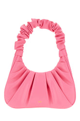 Pink synthetic leather Gabbi shoulder bag -  | Wise