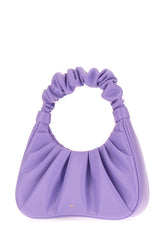 Purple synthetic leather Gabbi handbag -  | Wise