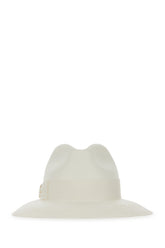 Ivory straw Giulietta Panama hat -  | Wise