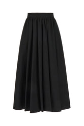 Black cotton skirt -  | Wise